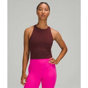 Lululemon Key to Balance Yoga Tank Top Red Merlot Size 8